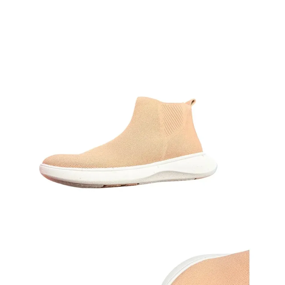 VIVAIA Knit Slip-On Ankle Sneakers Boots Beige EU 40 US 9